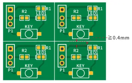 pcb pad solder mask opening process