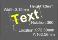 silkscreen width to height ratio guide