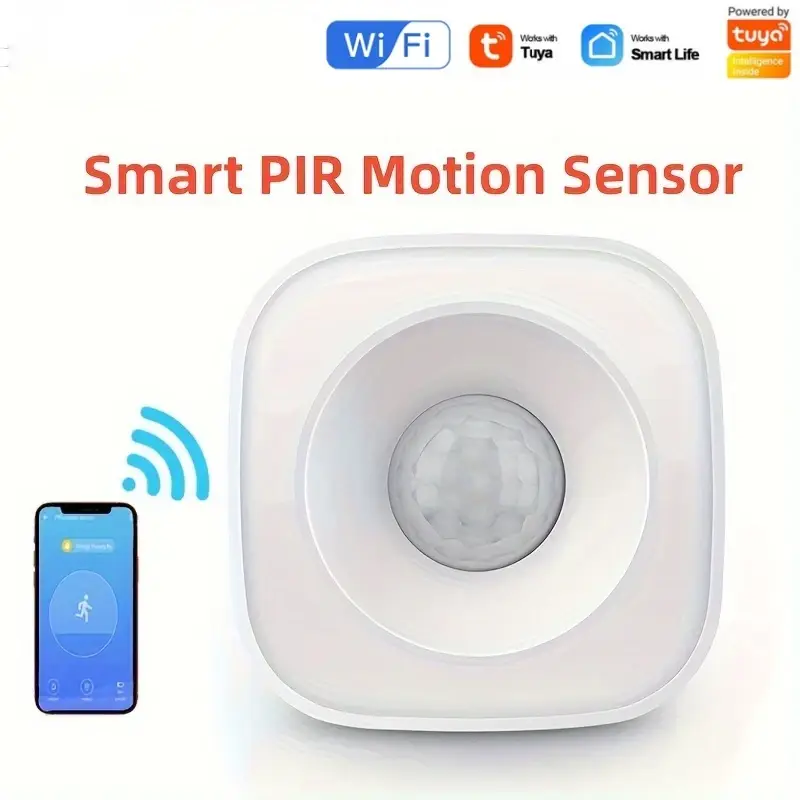 Smart WiFi/ZigBee PIR Motion Sensor