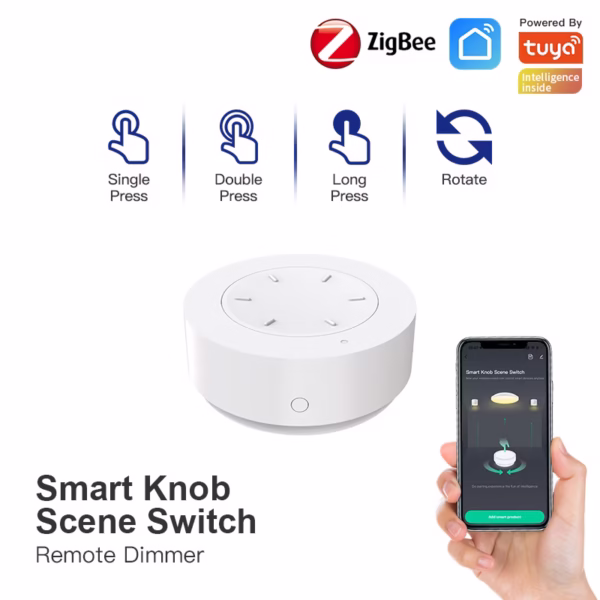 Tuya ZigBee Smart Knob Switch