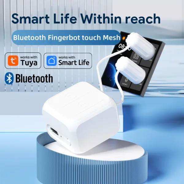 Touch Screen Finger robot Rechargeable Bluetooth Smart remote control timing screen clicker Support Alexa Google Home Voice