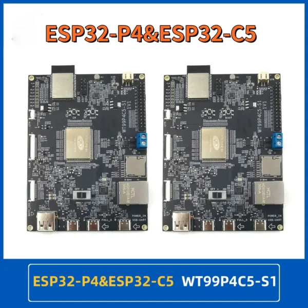 ESP32-P4 development board Includes ESP32-C5 module Supports WiFi 5GHz BT Zigbee WT99P4C5-S1