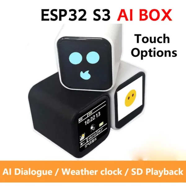 ESP32-S3 1.54inch LCD N16R8 Development Board Display Screen Wifi Weather Station TimeClock DeepSeek For XiaoZhi AI Chat Box