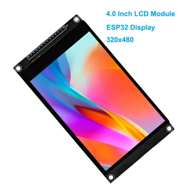 4.0 Inch 320X480 SPI TFT LCD Module ESP32 Display ST7796 TN Capacitive Touch LCD Screen for Arduino Mega2560 C51 STM32 ESP32