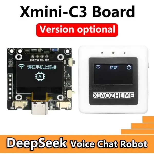 DeepSeek XiaoZhi AI Voice Chat Robot Xmini-C3 ESP32 C3 DIY AI Development Board