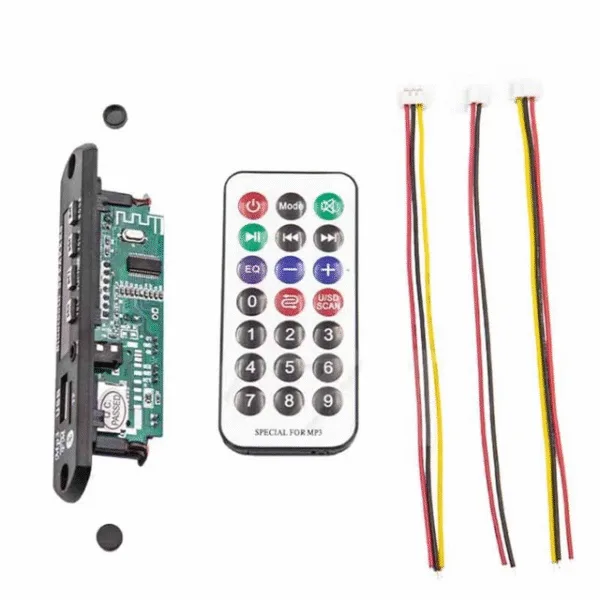 DC 5V Micro USB Power Supply Bluetooth Hands LCD Screen MP3 Player KIT FLAC WMA WAV decoder audio board FM Radio SD Module