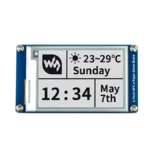 2.7inch Wireless NFC Powered Epaper Eink E-paper E-ink Display Screen Module for IOS Android Mobile Phone APP E Paper E INK