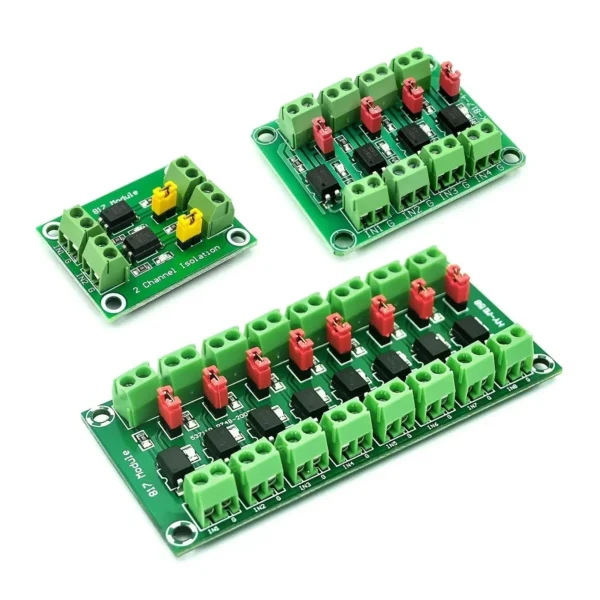 PC817 2/4/8 Channel Optocoupler Isolation Board Voltage Converter Adapter Module 3.6-30V Driver Photoelectric Isolated Module