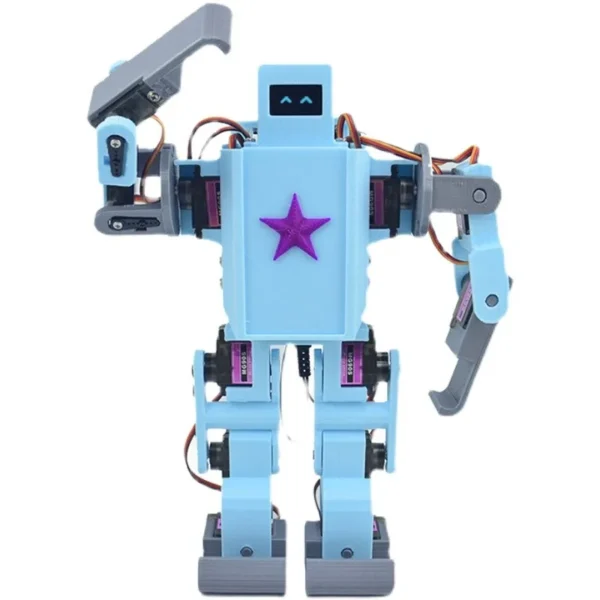12 DOF Humanoid Robot With Voice Controller Smart Toy for Arduino Open Source Mixly Graphical Programming