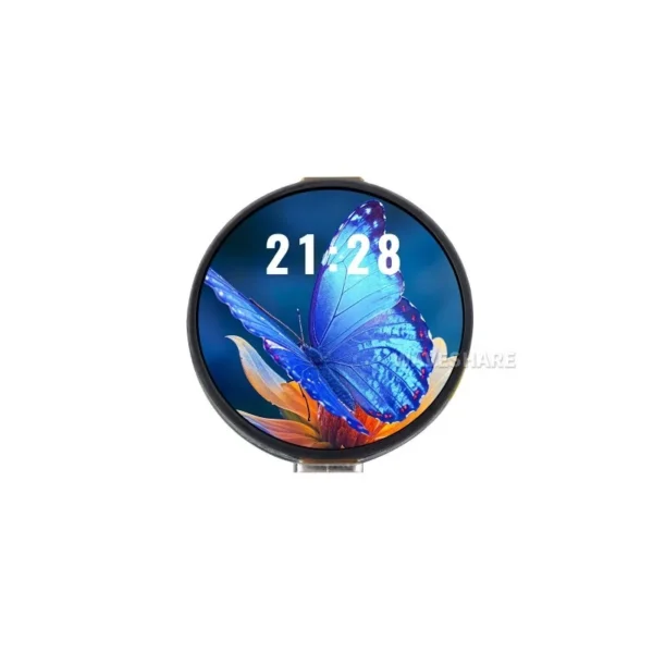 ESP32-C6 1.32inch AMOLED Round Touch Display Development Board, 466×466 Pixels, QSPI Interface, Supports Wi-Fi 6 and Bluetooth 5