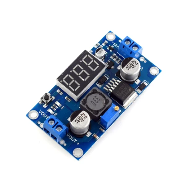 LM2596 DC DC Step Down Converter Voltage Regulator LED Display Voltmeter 4.0~40 to 1.3-37V Buck Adapter Adjustable Power Supply