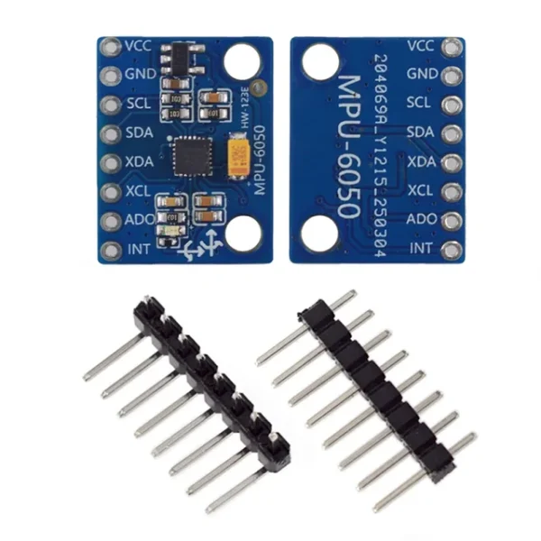 GY-521 MPU6050 3-Axis Accelerometer Gyro Module MPU-6050 6 DOF 6-Axis Accelerometer DIY Kit Compatible with 16-Bit AD Converter