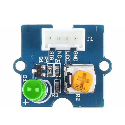 Grove - Green LED,general-purpose LED module in Grove form factor,Support adjustable LED orientation and adjustable LED bright