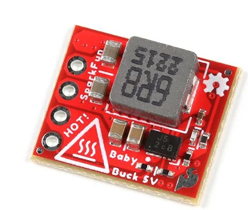 COM-21256 SparkFun BabyBuck Regulator Breakout - 5V (AP63357