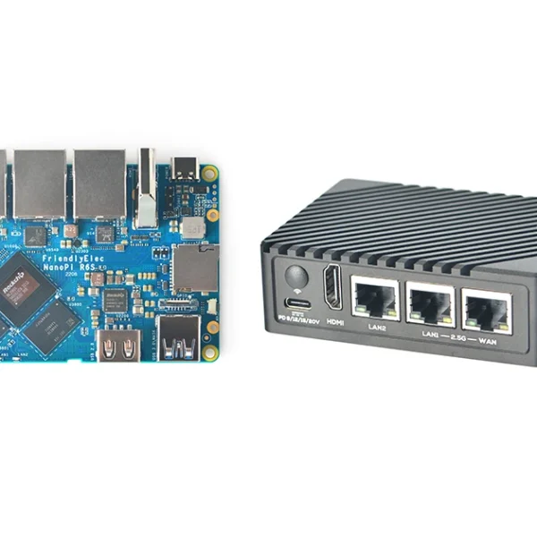 Friendly NanoPi R6S Router RK3588S Cortex-A76, 8GB DDR4 32GB eMMc 2.5G eth ubuntu debian, FriendlyWrt , Android GPU VPU