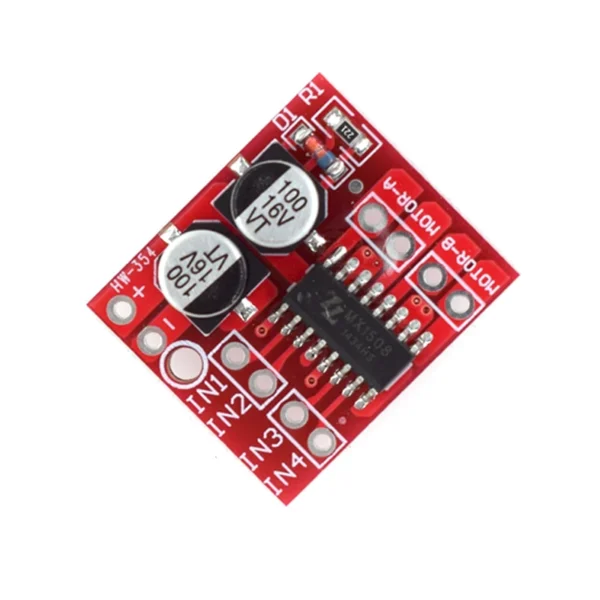 MX1508 DC Motor Driver Module 2V-10V 1.5A 2-Way Reversing PWM Speed Dual H Bridge Stepper Motor Driver Board L298N