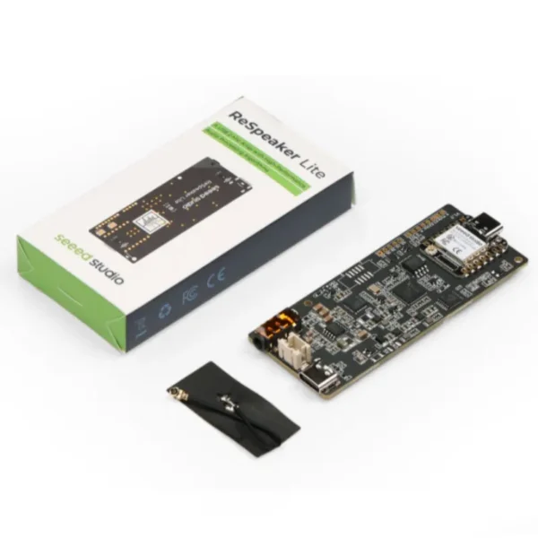 ReSpeaker Lite Voice Assistant Kit, ESPHome Assistant, 2 Mic Array with XIAO ESP32S3 pre-soldered, Mono Enclosed Speaker