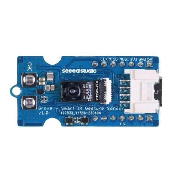 Grove Smart IR Gesture Sensor, infrared camera sensor, AI algorithm, over 15 gestures detection, I2C, SPI, support Grove, XIAO,