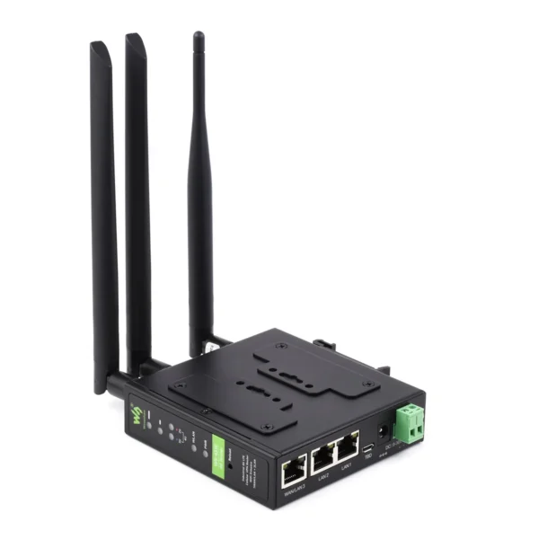 Industrial 4G LTE Router, Multiple VPN Protocols Support, 3-ch Ethernet Ports, WIFI High-Speed Internet, Dual Qualcomm Chips