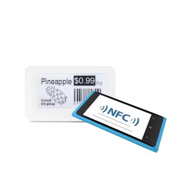 2.13 Inch Wireless Passive NFC-Powered E-Paper Display E-Ink ESL Tag No Battery Required E-Commerce Product