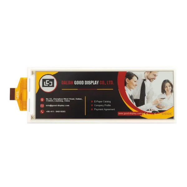 5.79 Inch Four-Color E-Ink Long Strip Screen 792x272 E-Paper Display