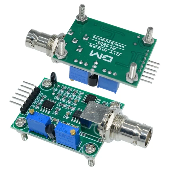 Liquid PH Value Detection Sensor Module 0-14PH Electrode Probe BNC Monitoring Control Board For Arduino BNC Electrode Probe