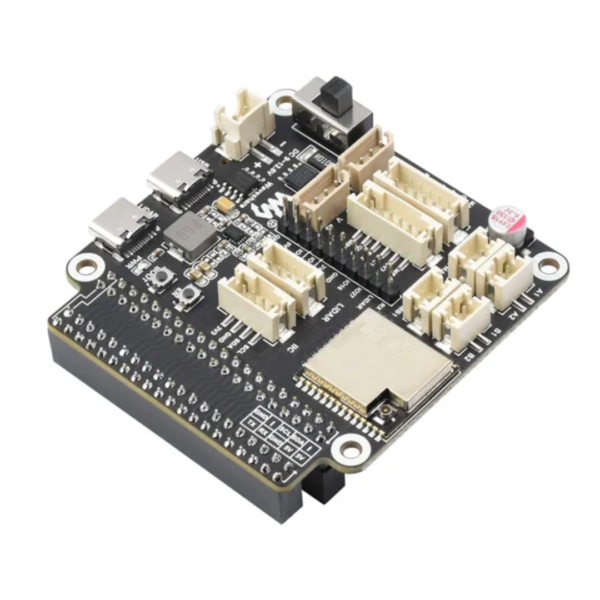 General Driver board for Robots, for Raspberry Pi and Jetson Nano, Supports WIFI, Bluetooth and ESP-NOW Communications