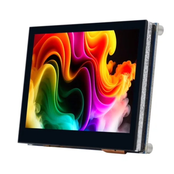 4.3inch QLED Display for Raspberry Pi/VisionFive2/Core3566, DSI Display, Multi-Point Touch