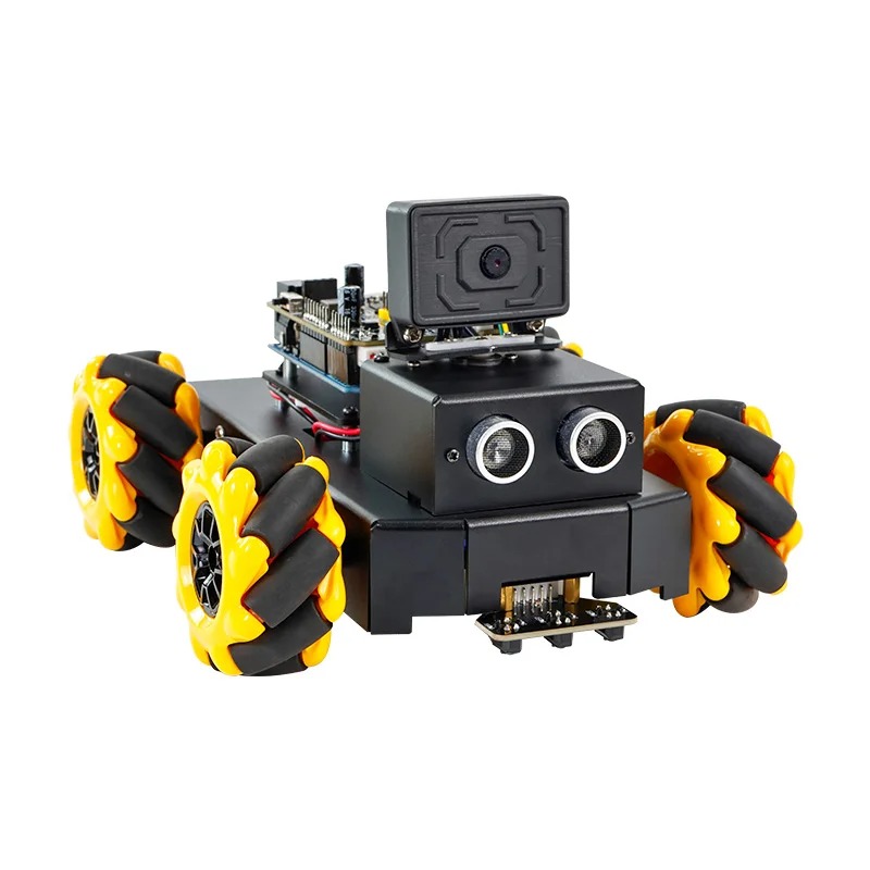 360 degree omnidirectional movement Roboduino V2 mental robot car with real-time video transmission function based on U-N-O R3 (1)-1783585398