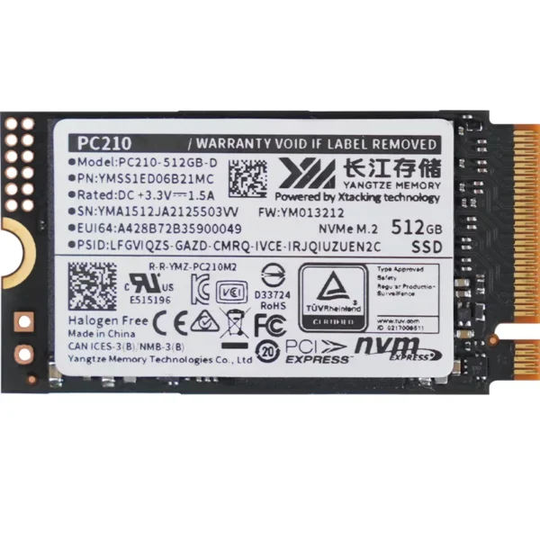 Changjiang 512GB M.2 SATA 2242 SSD