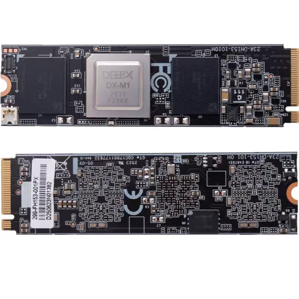 DeepX M1 AI Acceleration Module (M.2 Interface) – Low-Power Computing Expansion Card (25 TOPS) for Rockchip RK3588