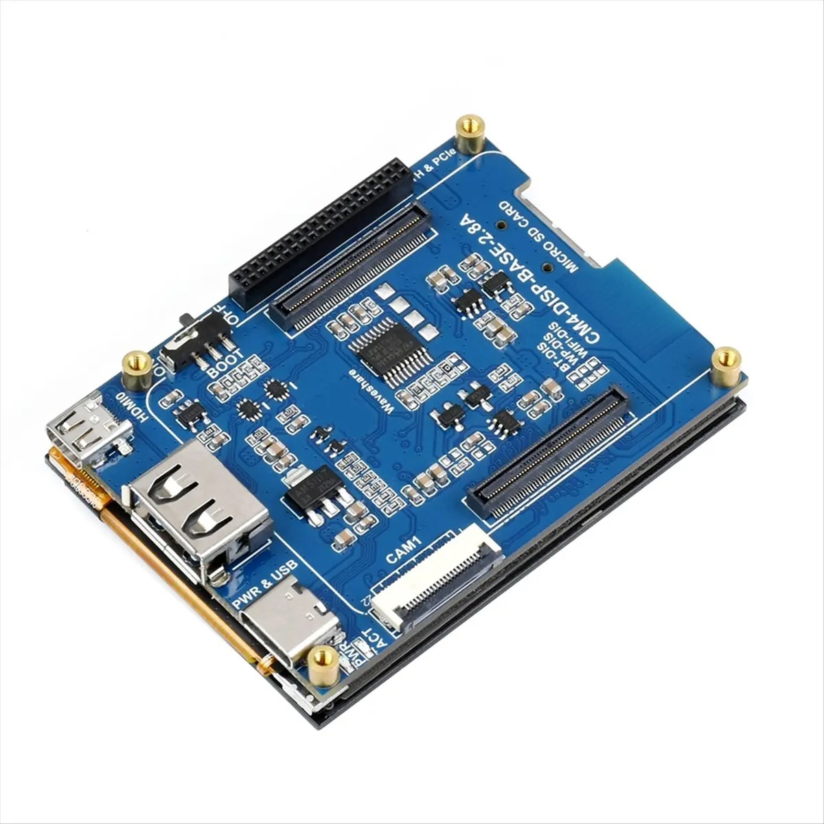 Dynamic CM4 Expansion Board 2.8inch Touch Screen Display HAT USB HUB Starter Kit for RPI Raspberry Pi Compute Module 4 Lite E ( (3)-1783913396