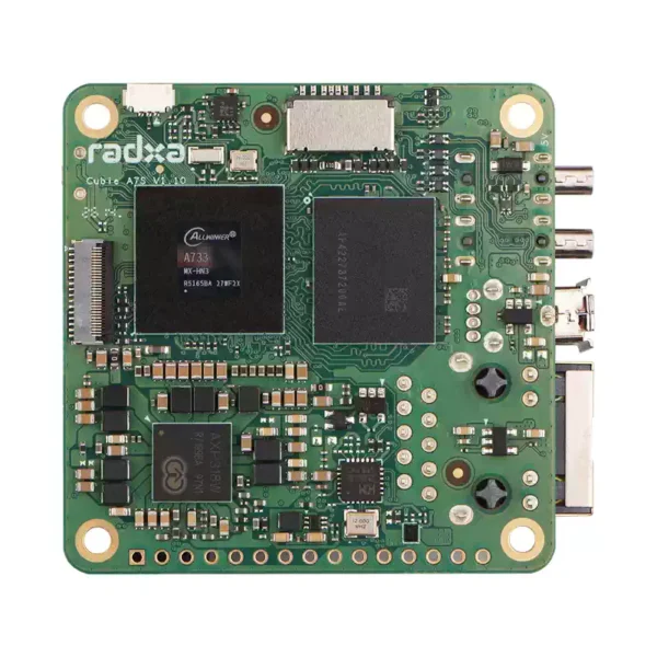 Radxa Cubie A7S Mini Board – Allwinner A733 Octa-core CPU, 3 TOPS, Wi-Fi 6