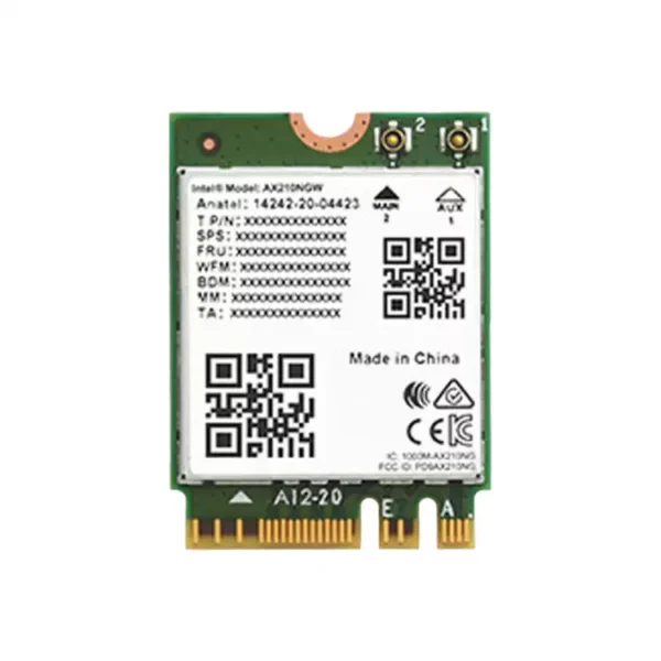 Radxa Wireless Module (Intel AX210 WiFi 6E & Bluetooth 5.2) – Compatible with 5B/5A/5ITX/3A/3B