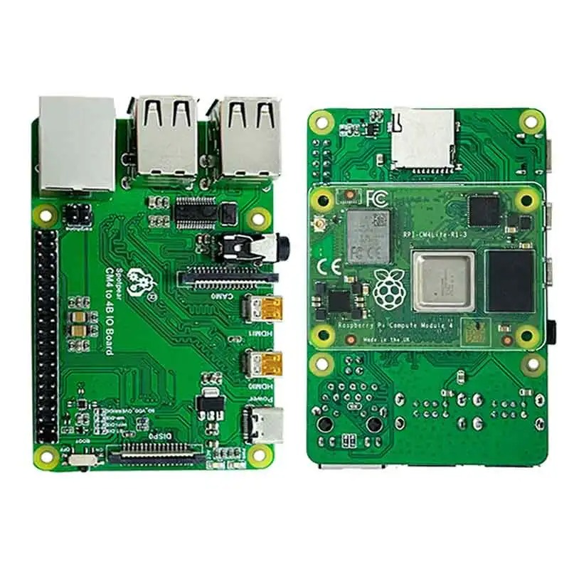 Raspberry Pi CM4 IO Board CM4 to 4B interface expansion board CM4 to PI4B Adapter (1)-1783915631