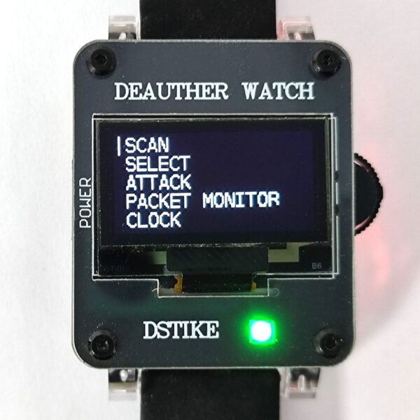 Deauther Watch X II - ESP8266 Development Watch